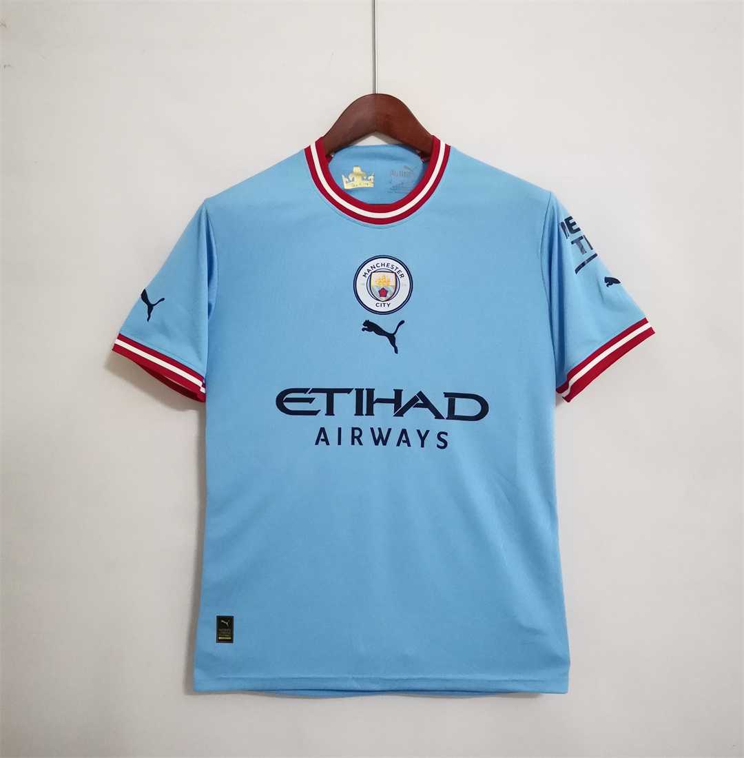 AAA Quality Manchester City 22/23 Home Soccer Jersey